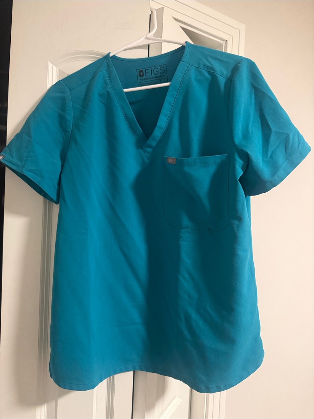 FIGS Women's Catarina Scrub Top in Teal